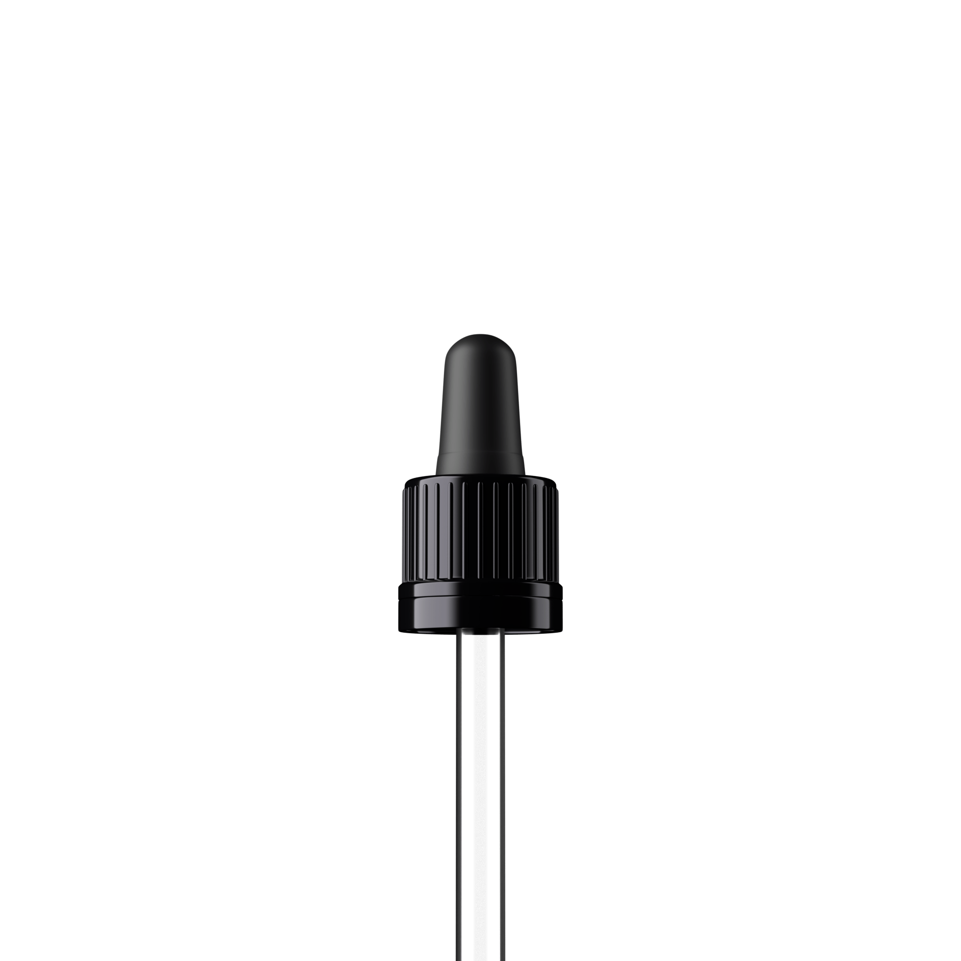 Morris Pipette, TE, DIN18, black, TPEs, dose 0.7 ml, bent ball (Orion 30)