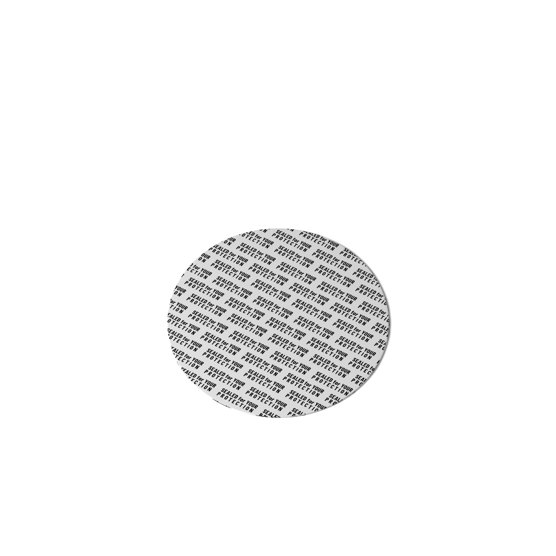 Ozark Seal, Pressure sensitive, 48 mm, white, black text (Ceres 30), for dry goods only