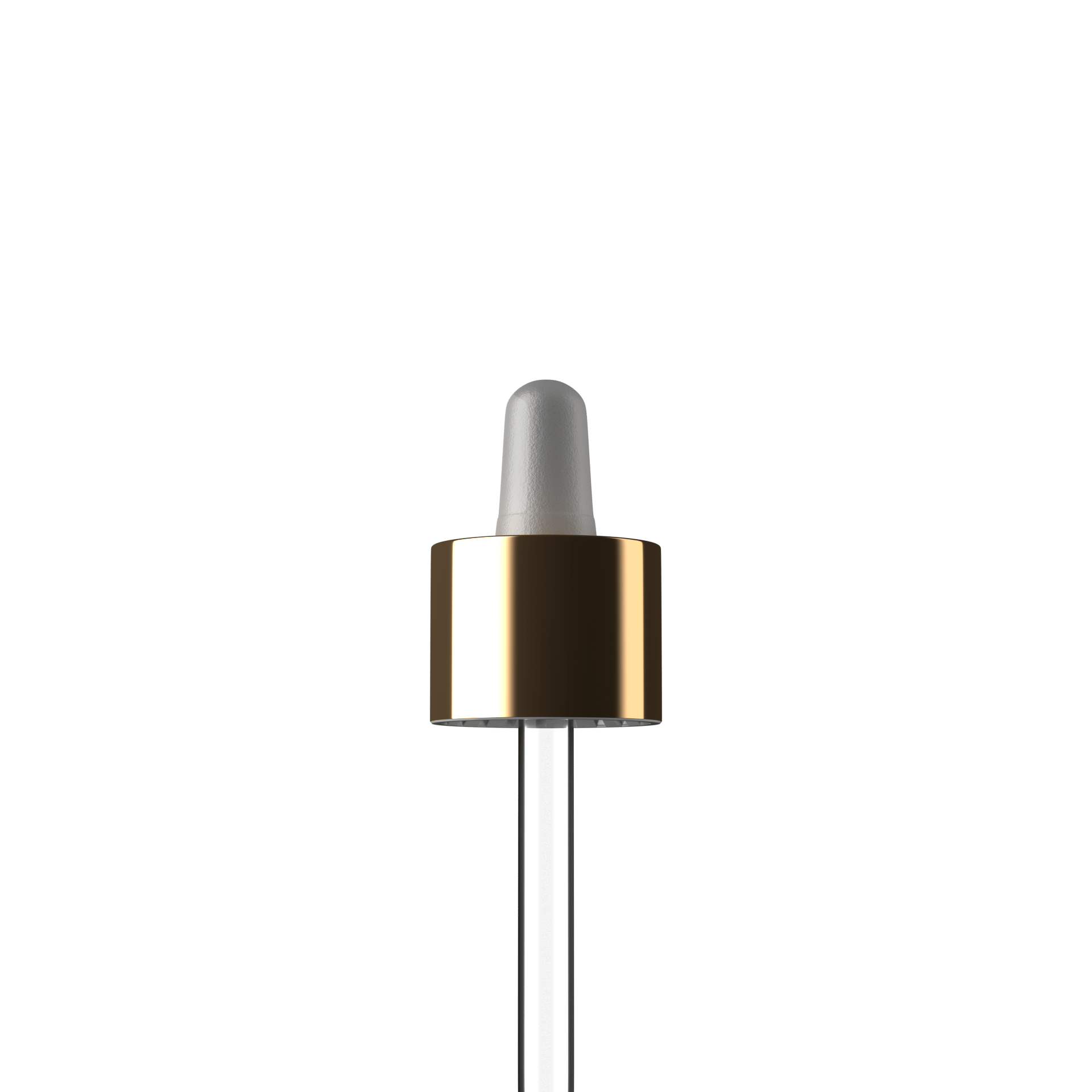 Oswego Pipette, 18/415, white/gold, Nitrile, dose 0.65 ml, conical tip (Virgo 30)
