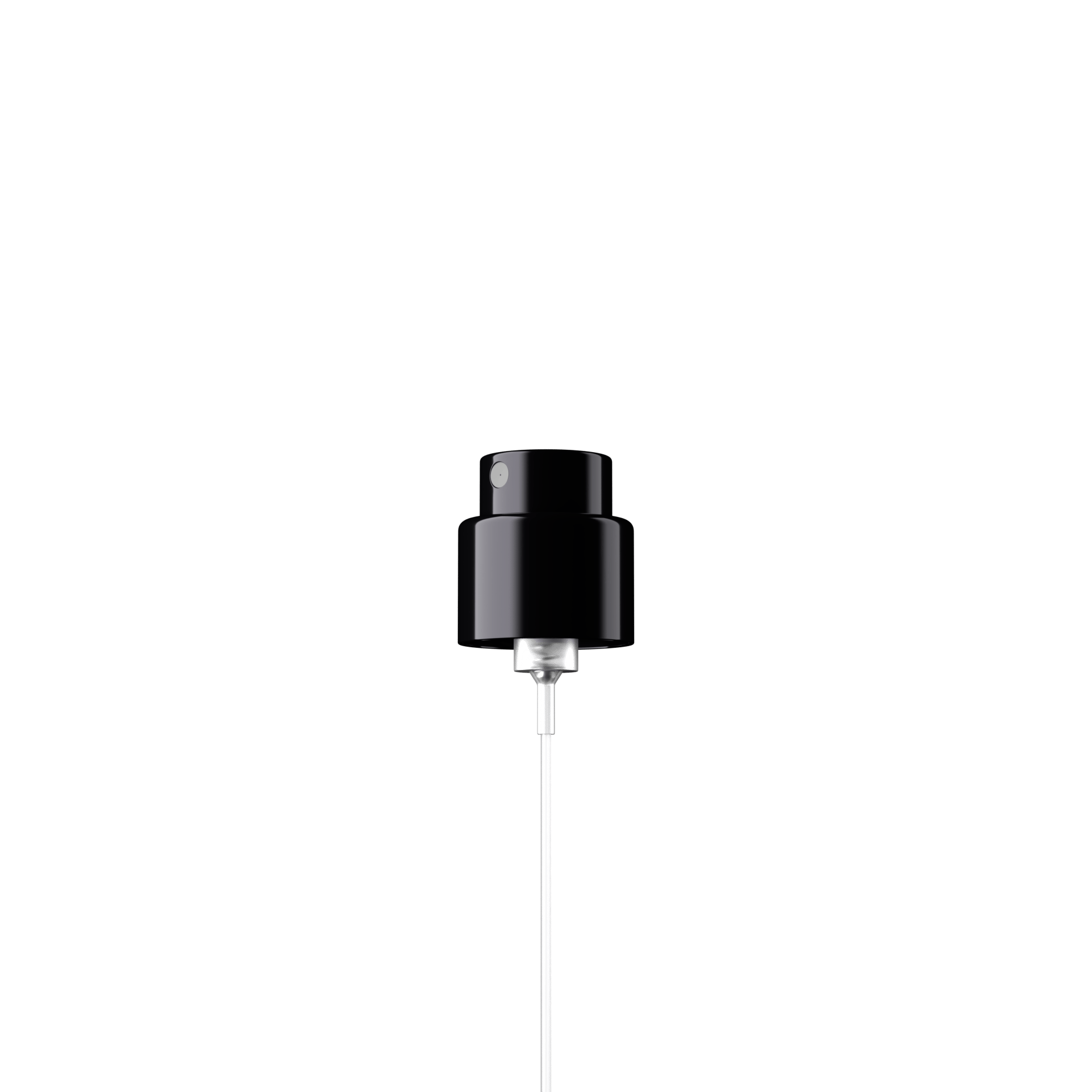 Wanaka Spray cap, 18/400, aluminum, black, dose 0.07 ml (Mira 30)
