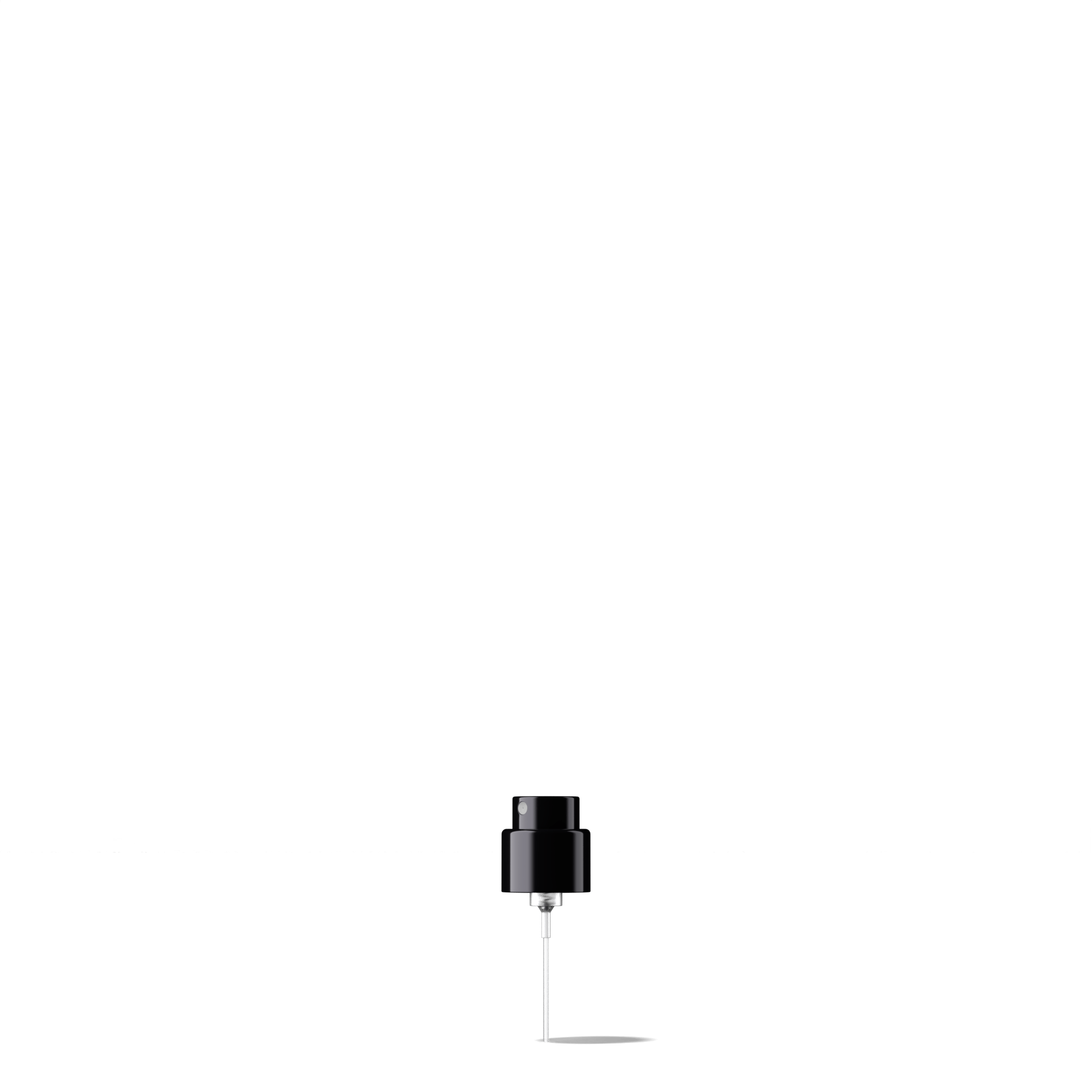 Wanaka Spray cap, 18/400, aluminum, black, dose 0.07 ml (Alhena 30)