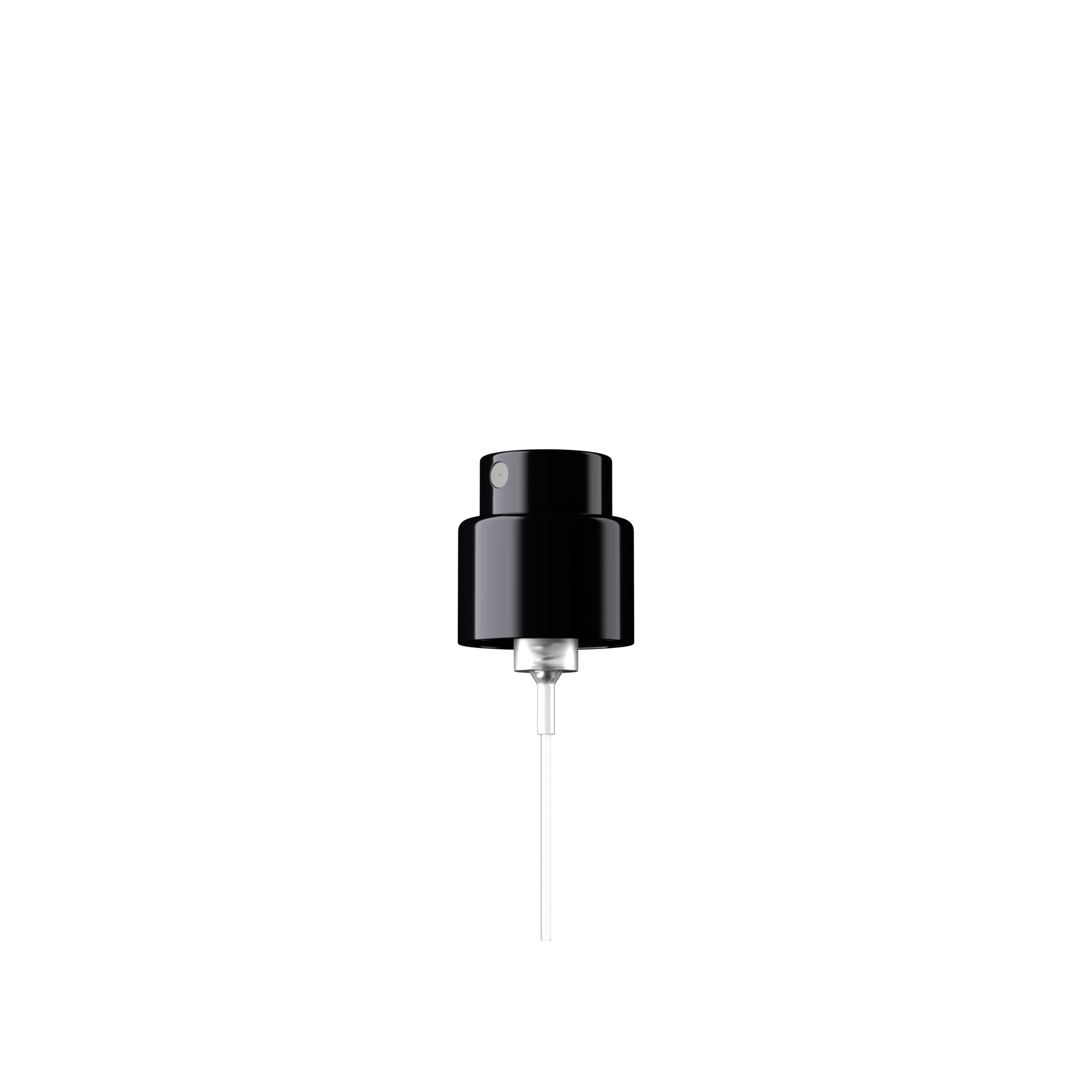 Wanaka Spray cap, 18/400, aluminum, black, dose 0.07 ml (Alhena 30)