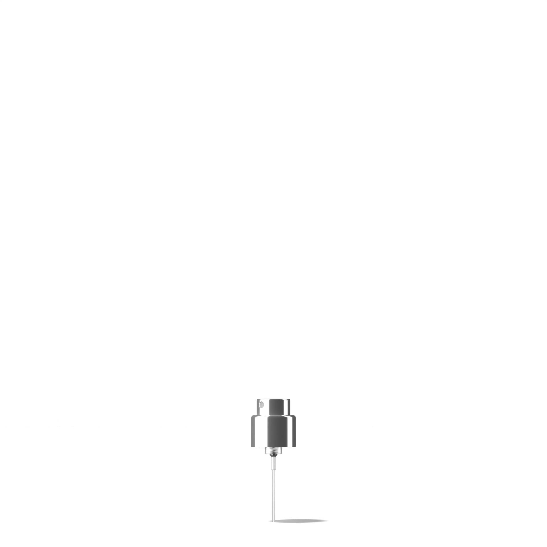 Wanaka Spray cap, 18/400, aluminum, silver, dose 0.07 ml (Alhena 30)