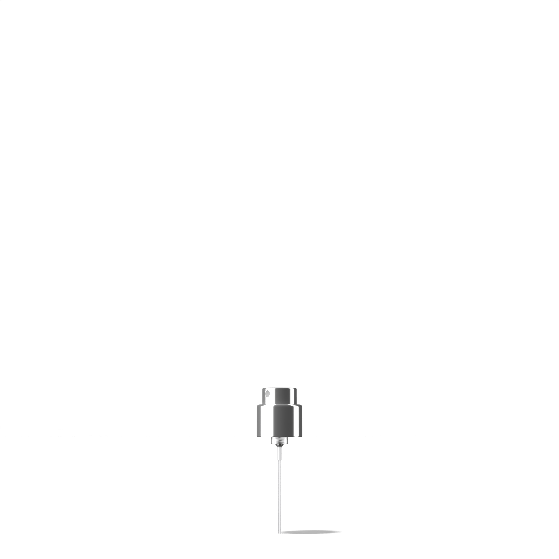 Wanaka Spray cap, 18/400, aluminum, silver, dose 0.07 ml (Lynx 15)