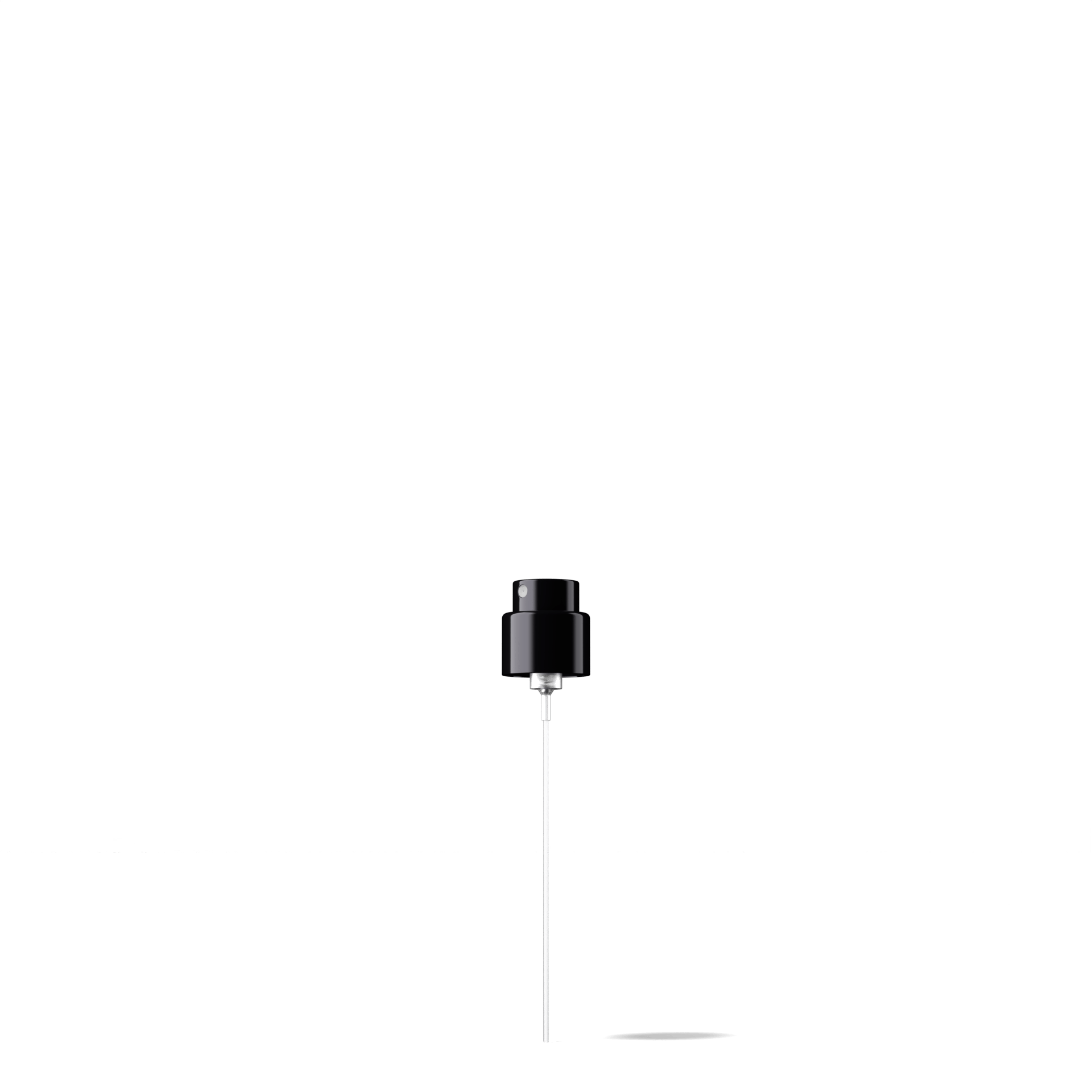 Wanaka Spray cap, 18/400, aluminum, black, dose 0.07 ml (Mira 15)