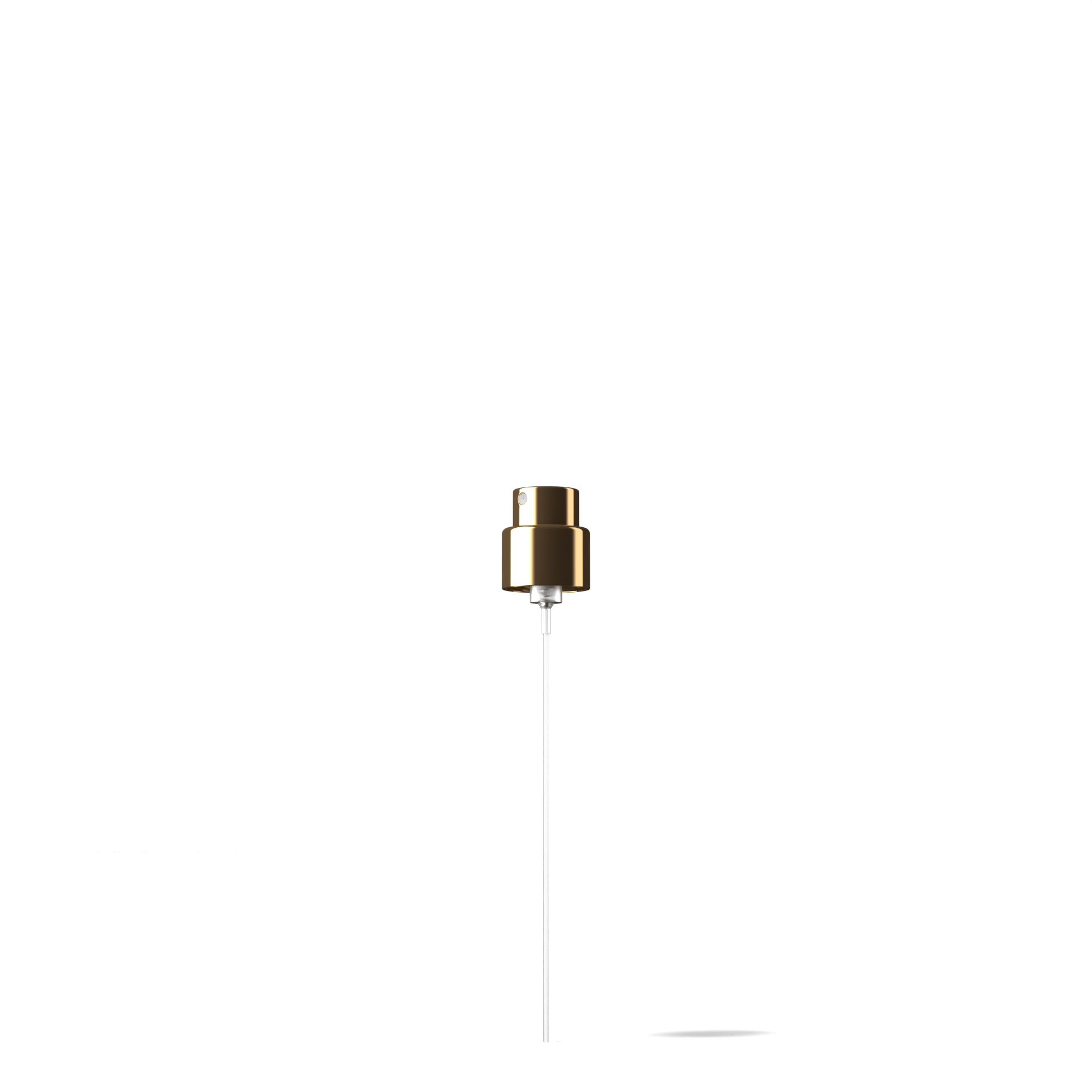 Baikal Spray cap, 18/400, aluminum, gold, dose 0.07 ml (Mira 30)