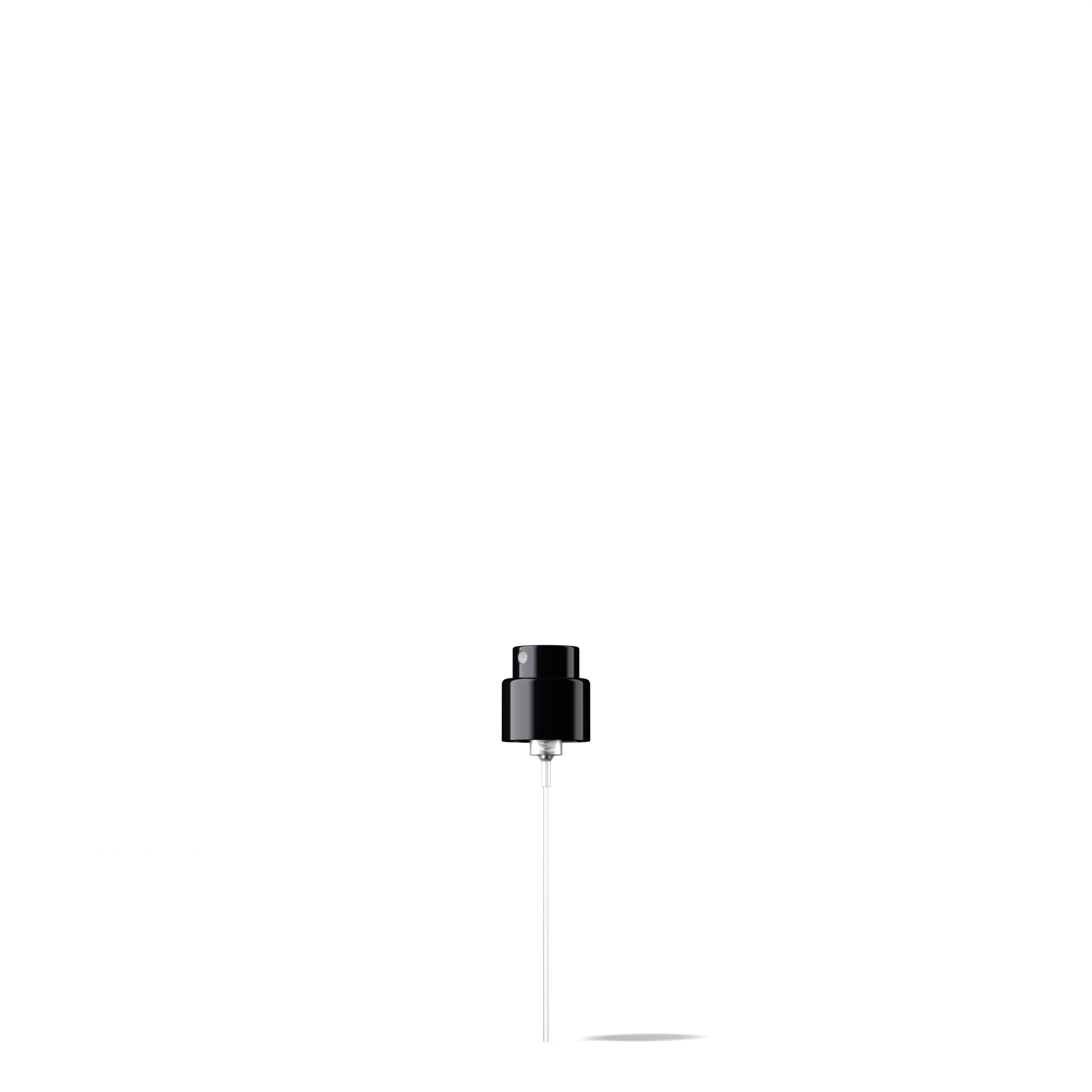 Wanaka Spray cap, 18/400, aluminum, black, dose 0.07 ml (Capella 30)