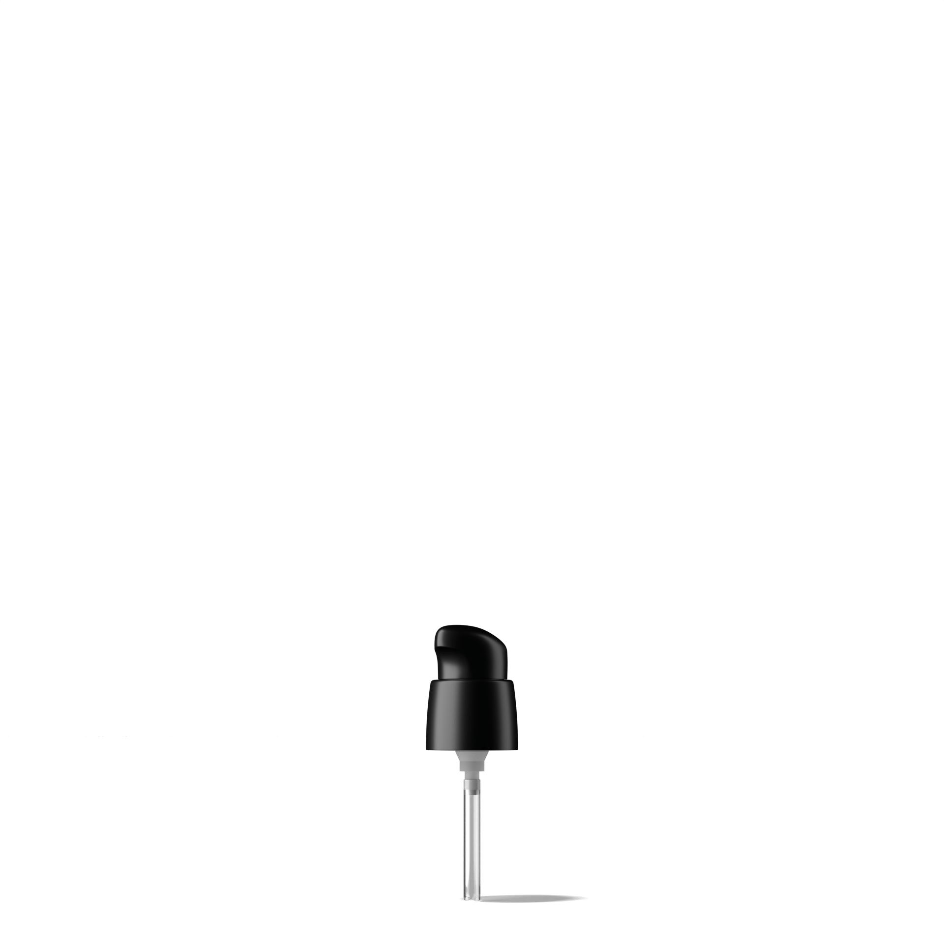 Yukon Pump cap, 18/400, PP, black, dose 0.15 ml, security clip (Lynx 15)