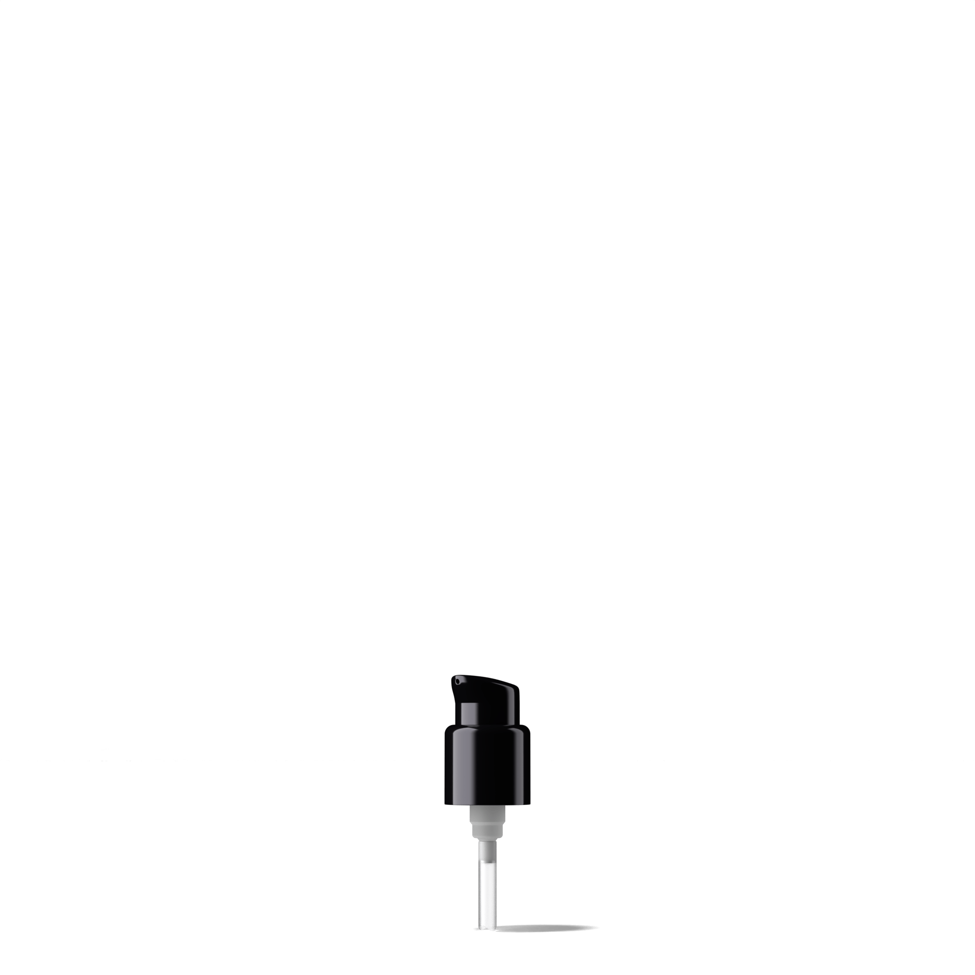 Mekong Pump cap, 18/400, PP/metal, black, dose 0.15 ml, twist-lock (Alhena 30)