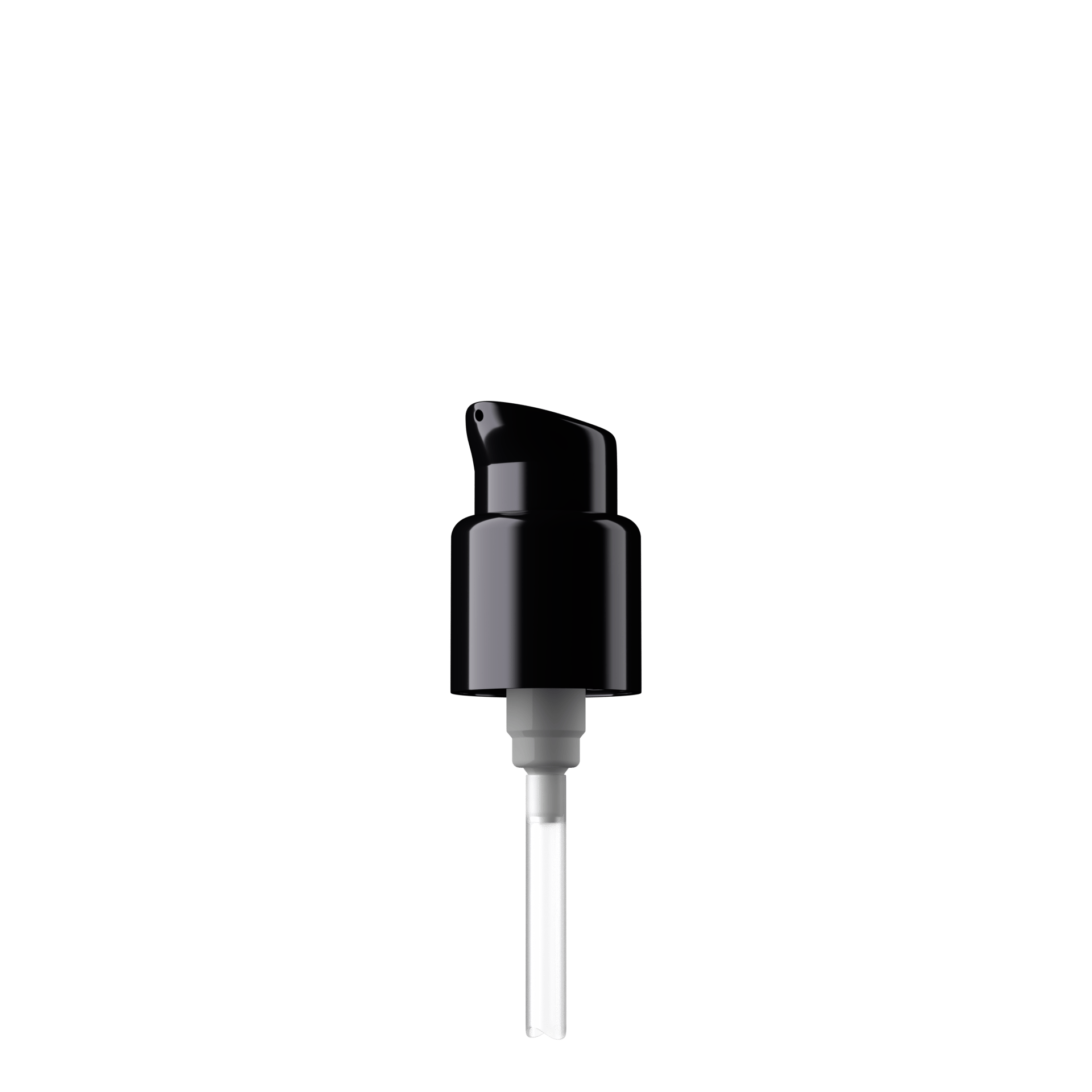 Mekong Pump cap, 18/400, PP/metal, black, dose 0.15 ml, twist-lock (Lynx 15)