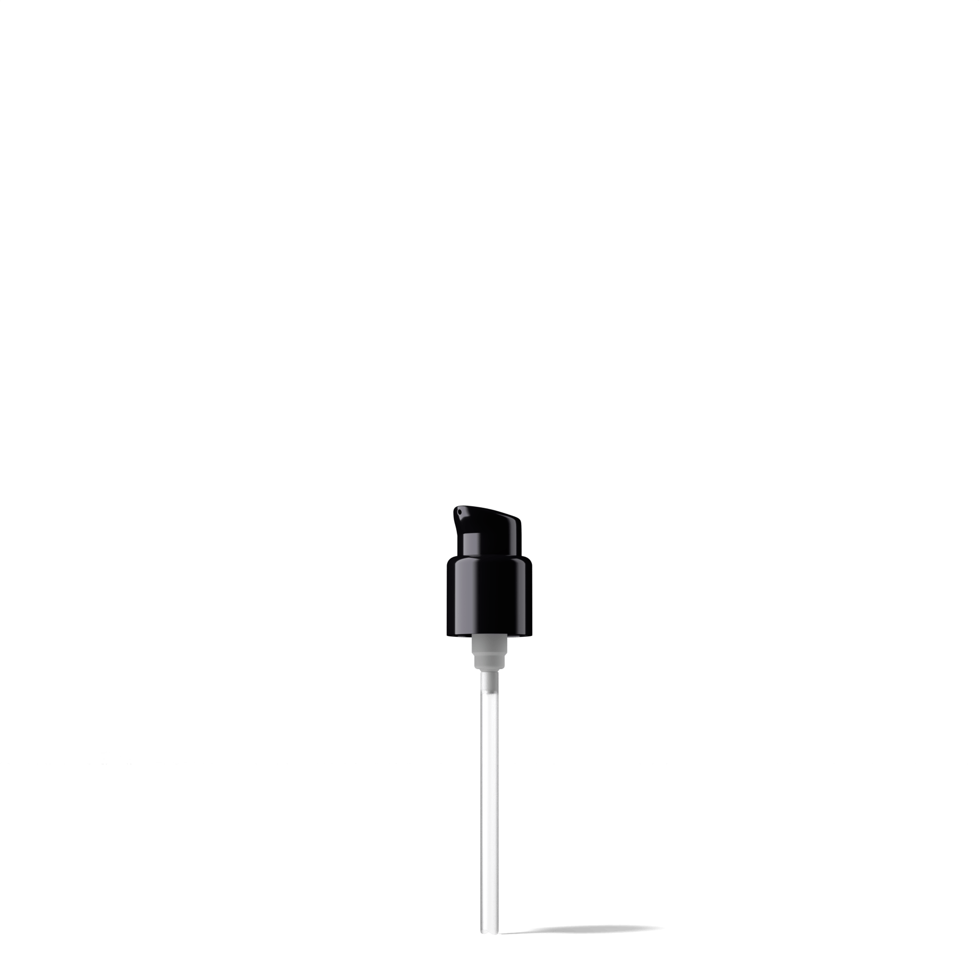 Mekong Pump cap, 18/400, PP/metal, black, dose 0.15 ml, twist-lock (Lynx 30)