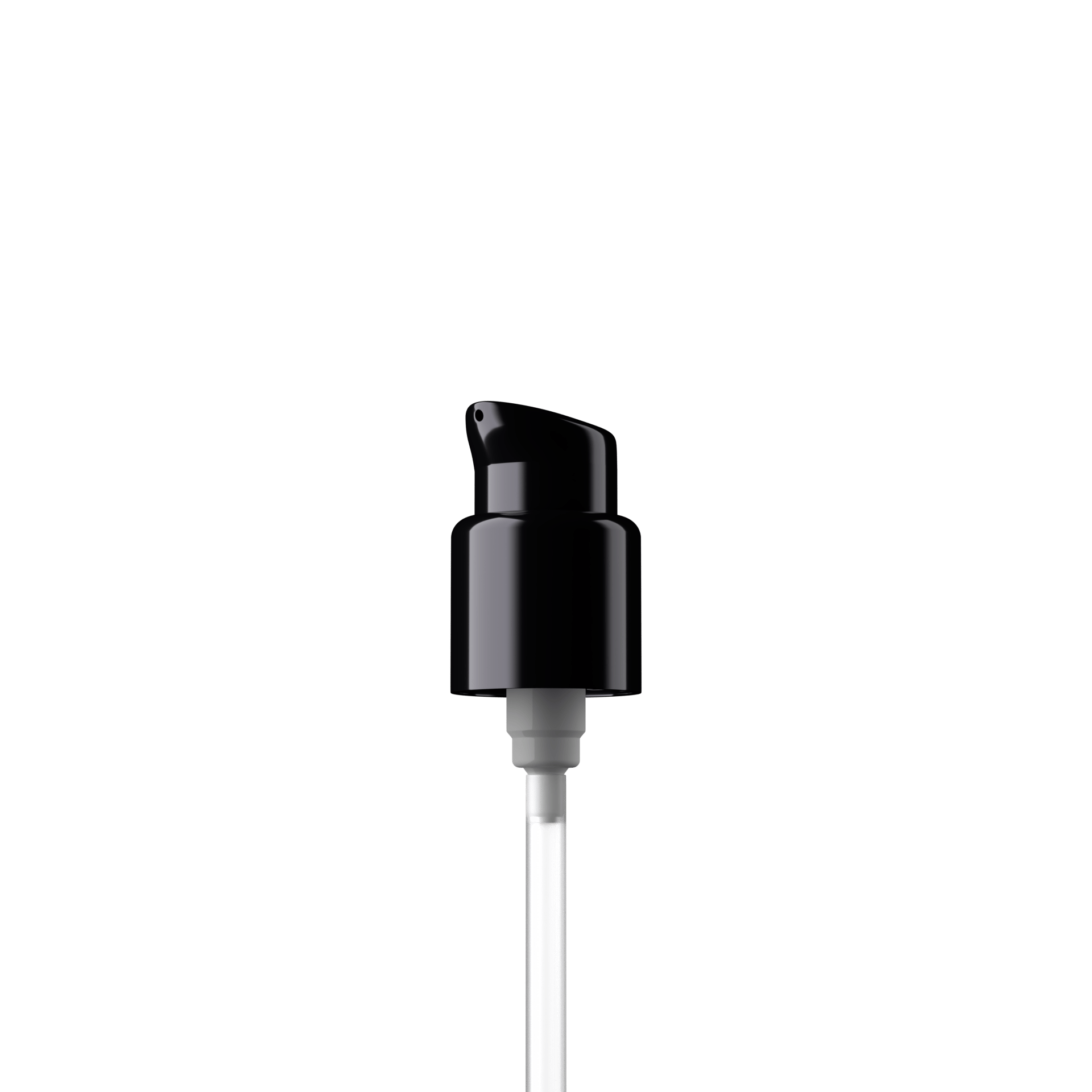 Mekong Pump cap, 18/400, PP/metal, black, dose 0.15 ml, twist-lock (Lynx 30)