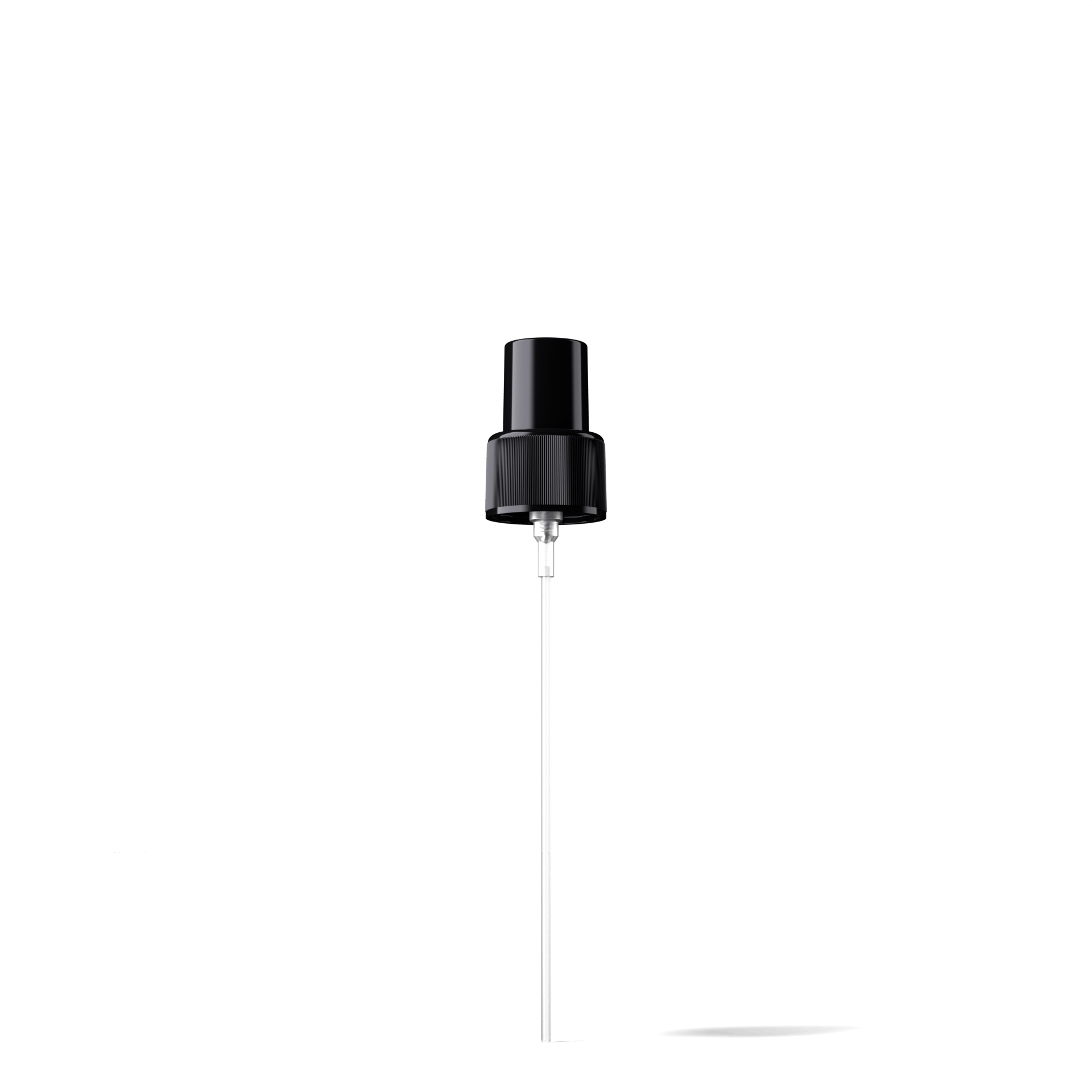 Taupo Spray cap, 24/410, PP, black, dose 0.07 ml, black overcap (Virgo/Draco 200)