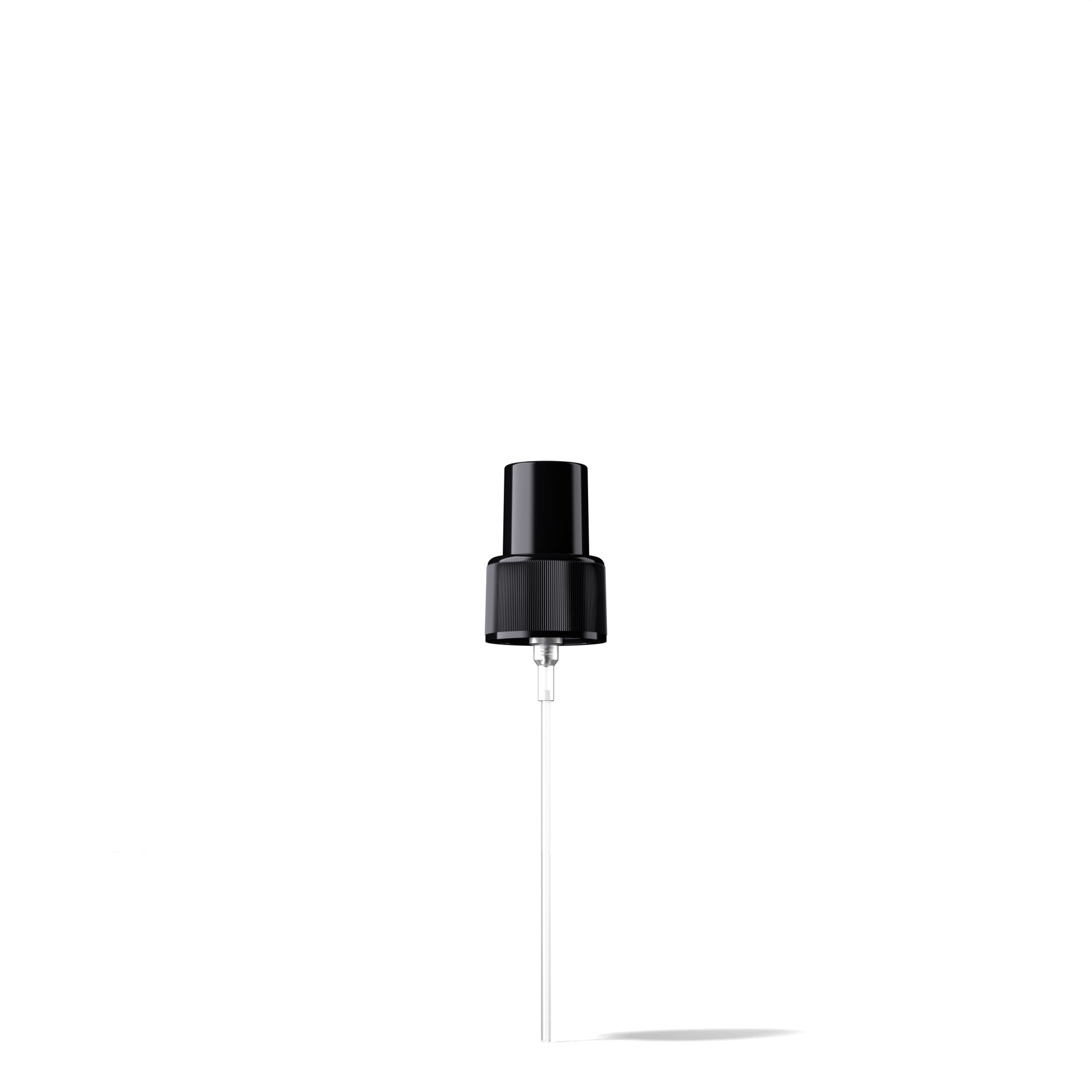 Taupo Spray cap, 24/410, PP, black, dose 0.07 ml, black overcap (Virgo 100)