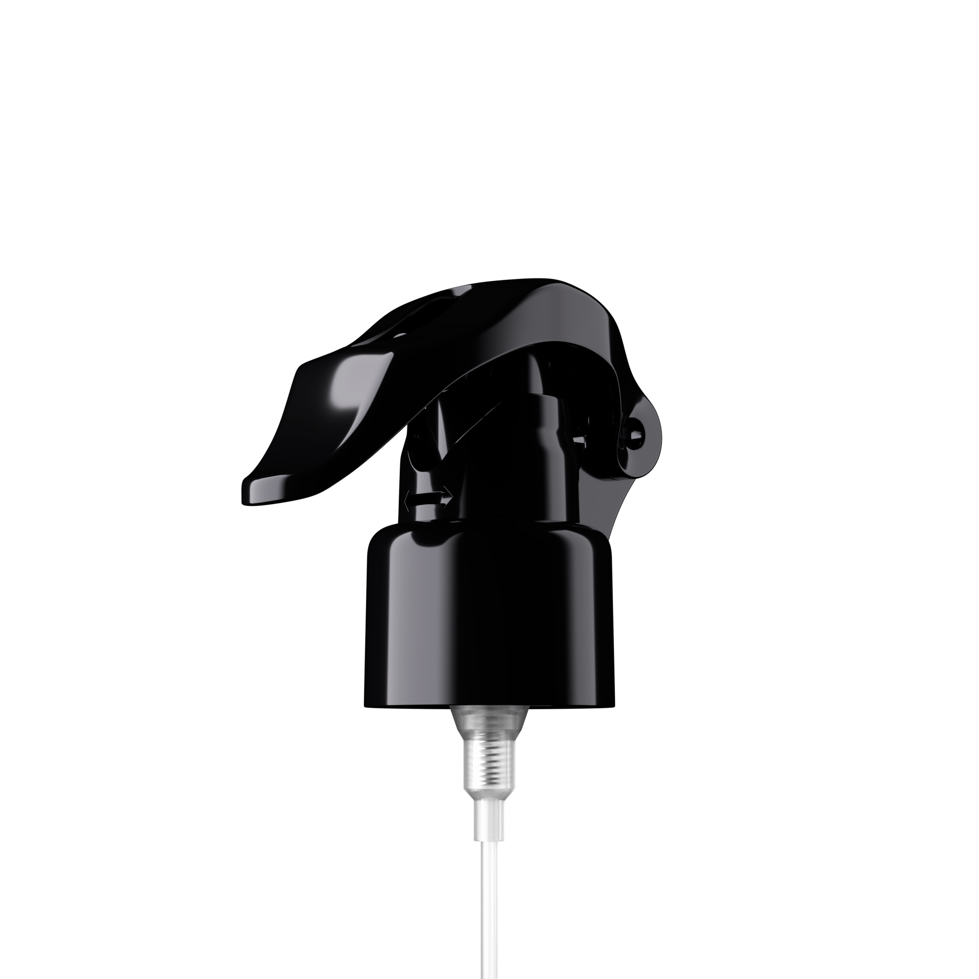 Ness Spray cap, Trigger, 24/410, PP, black, dose 0.29 ml, twist-lock (Draco 120)