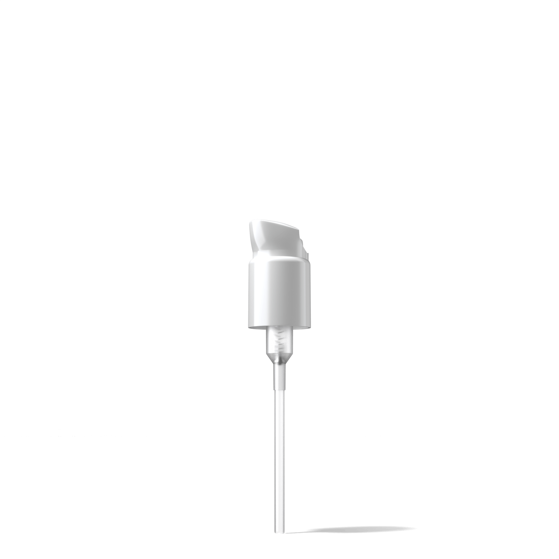 Elbe Pump cap, 24/410, PP, white, dose 0.50 ml, security clip (Virgo 100)
