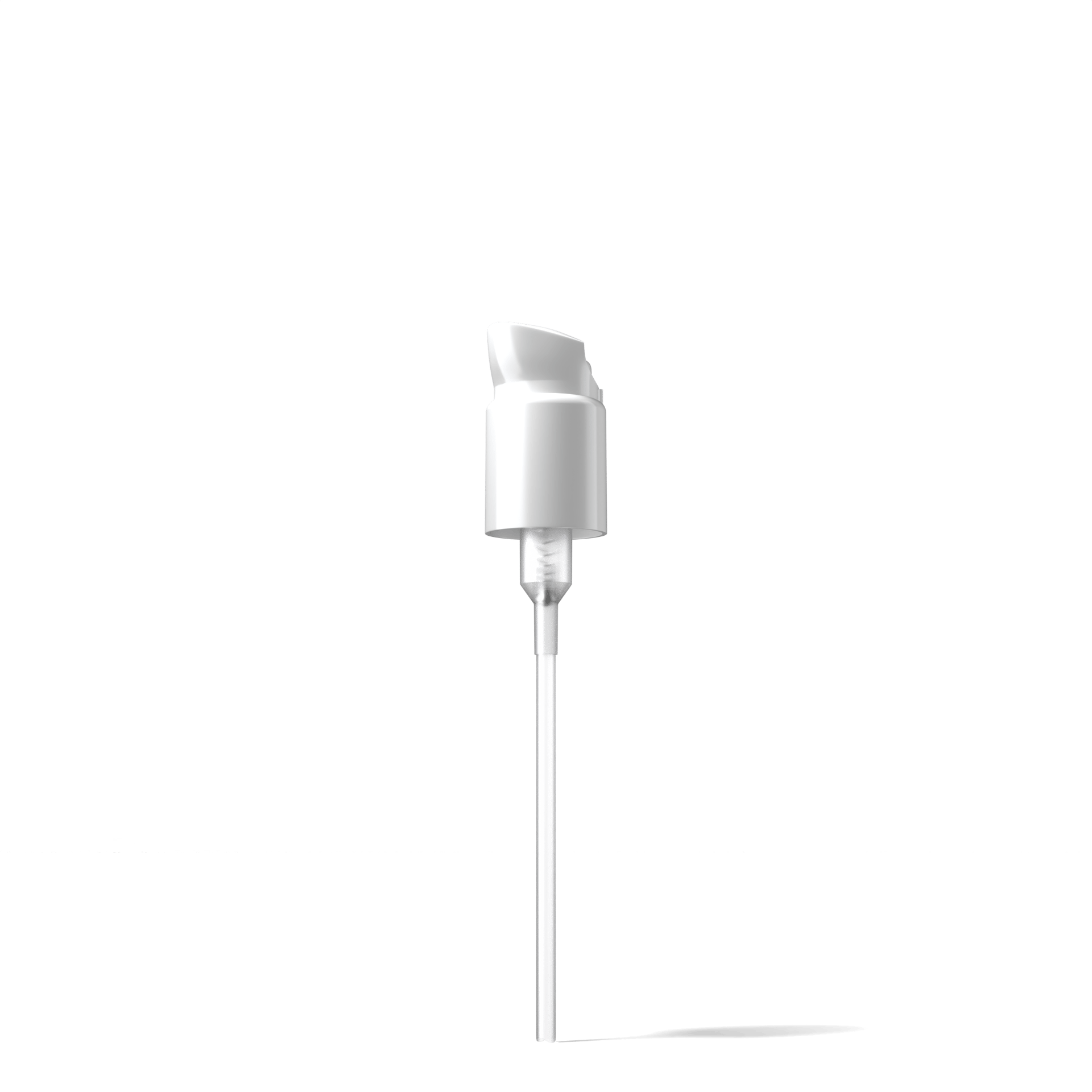 Elbe Pump cap, 24/410, PP, white, dose 0.50 ml, security clip (Virgo/Draco 200)