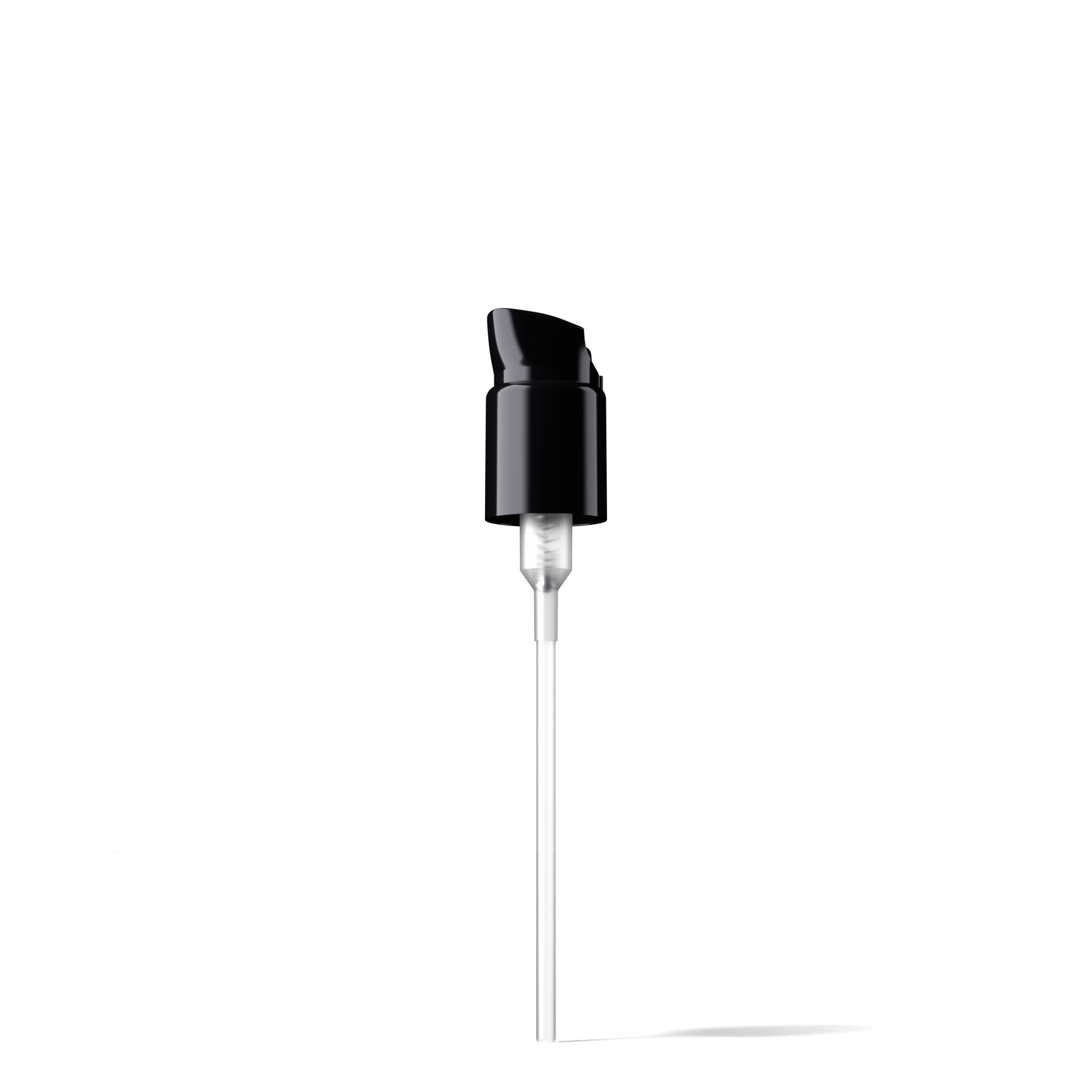 Elbe Pump cap, 24/410, PP, black, dose 0.50 ml, security clip (Virgo/Draco 200)