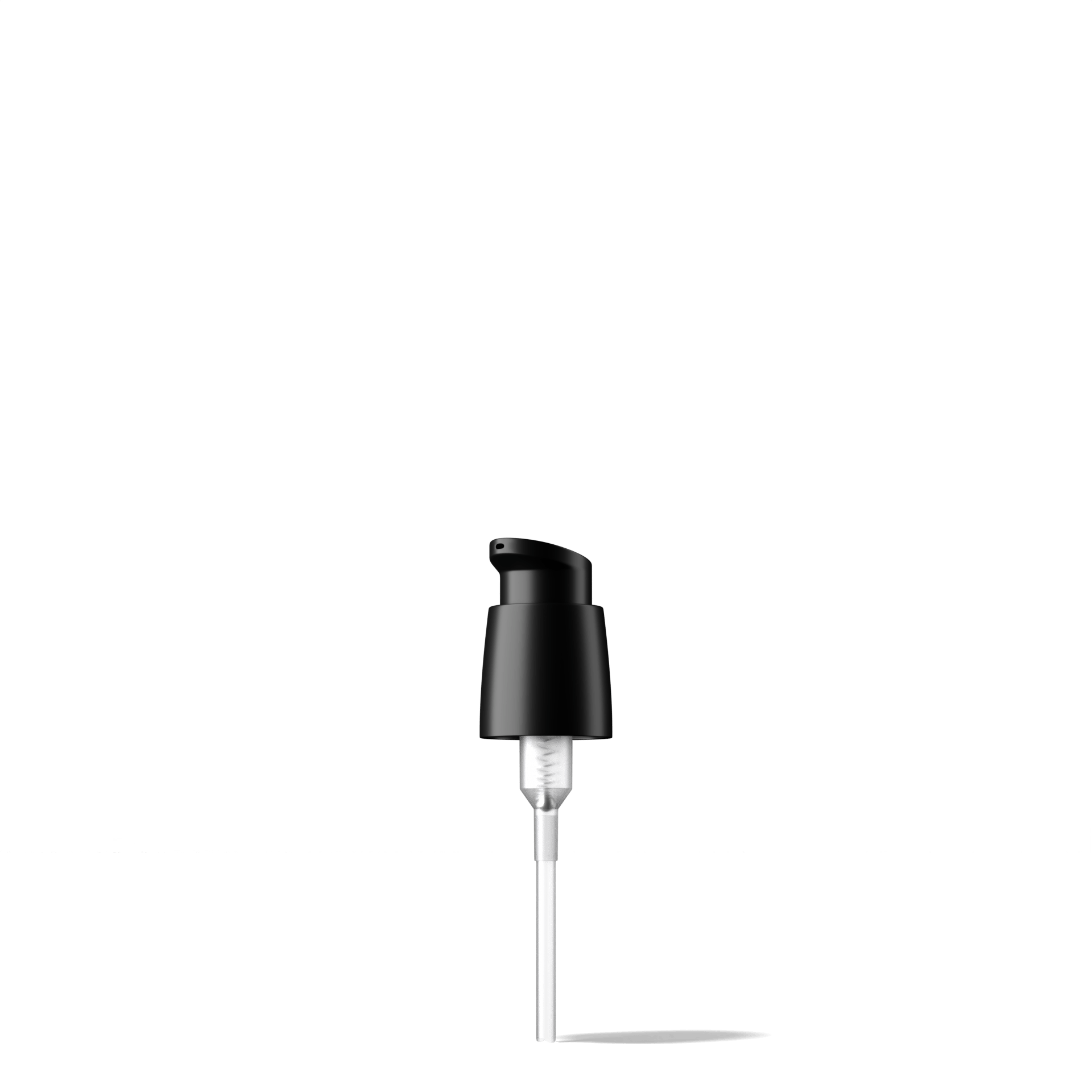 Volga Pump cap, 24/410, PP, black, dose 0.28 ml, twist-lock (Virgo 50)
