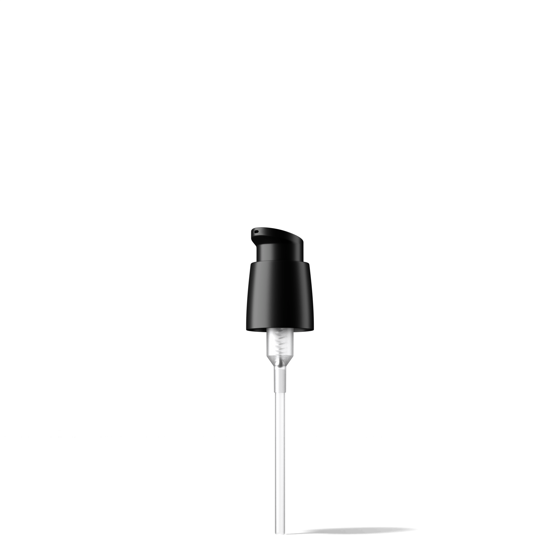 Volga Pump cap, 24/410, PP, black, dose 0.28 ml, twist-lock (Virgo 100)