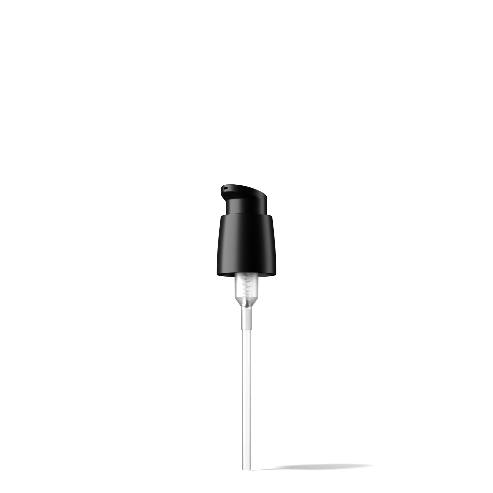 Volga Pump cap, 24/410, PP, black, dose 0.28 ml, twist-lock (Draco 120)