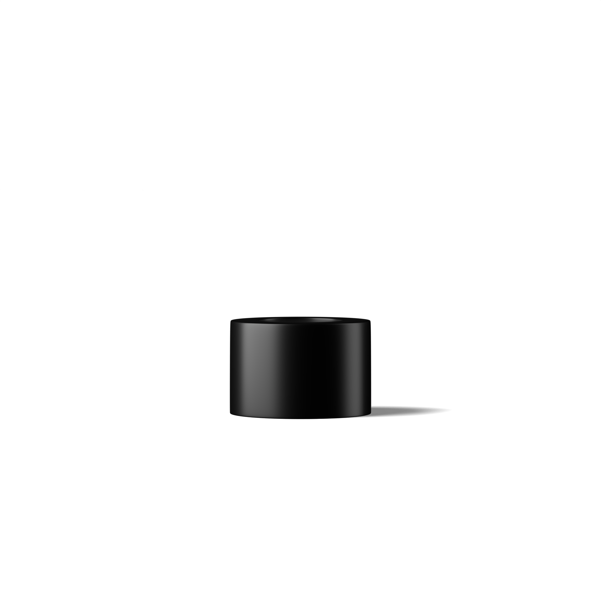 Peyto Diffuser cap, 24/410, aluminium, black, white inlay