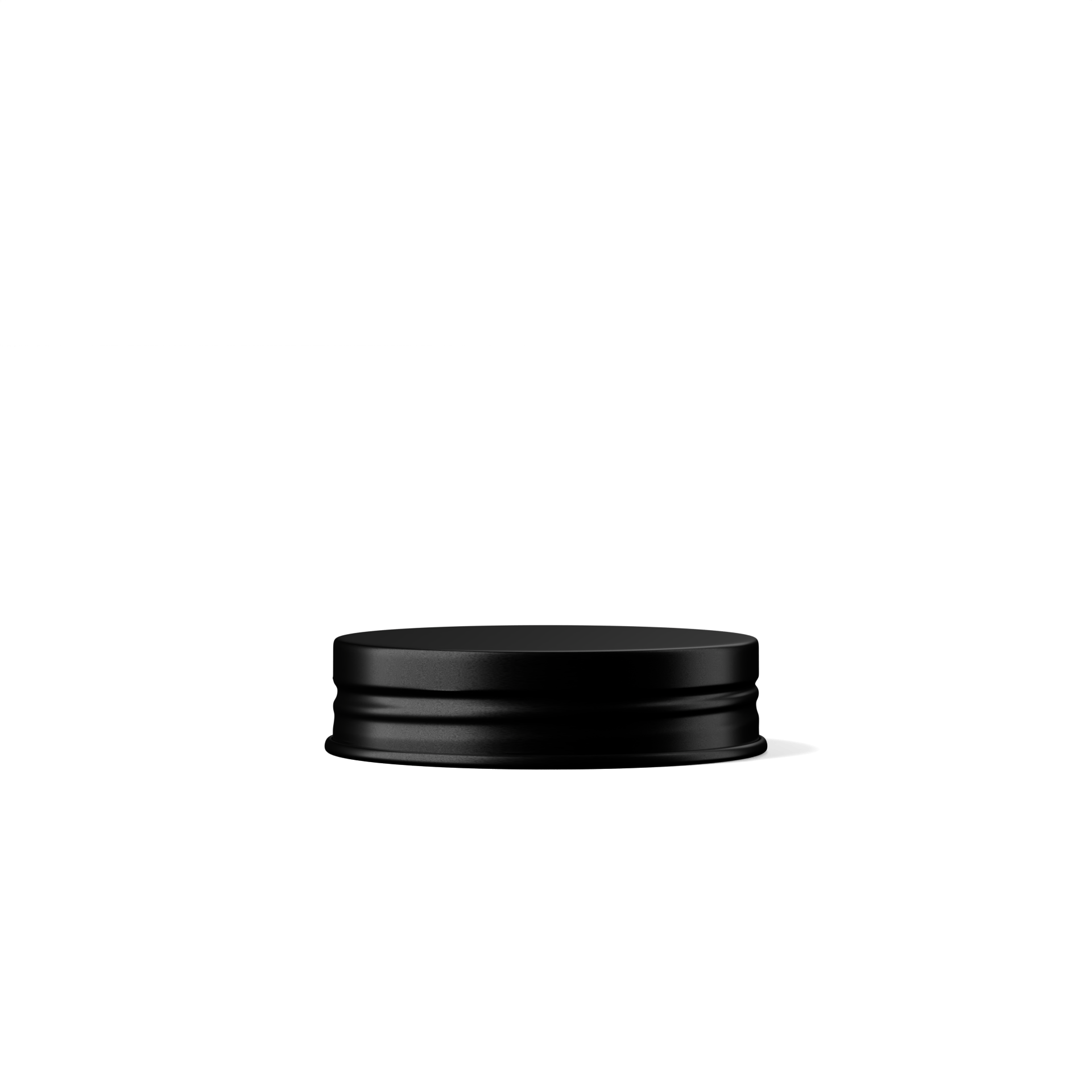 Andes Screw cap, 45/400, tinplate, black, violet inlay (Saturn 50/100)