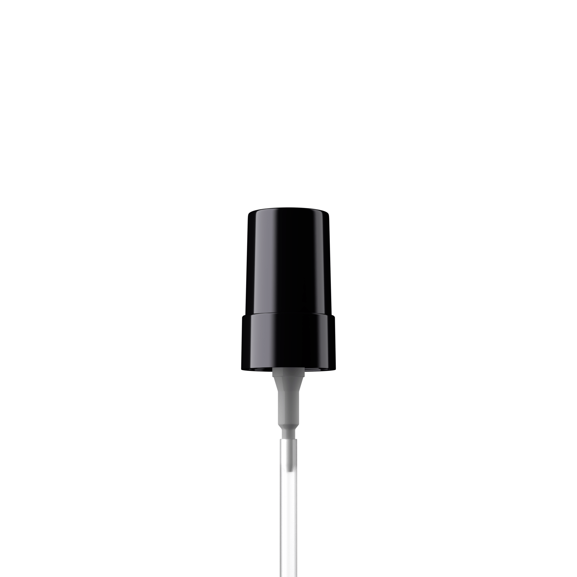 Neva Pump cap, 18/400, PP, black, dose 0.19 ml, black overcap (Capella 30)