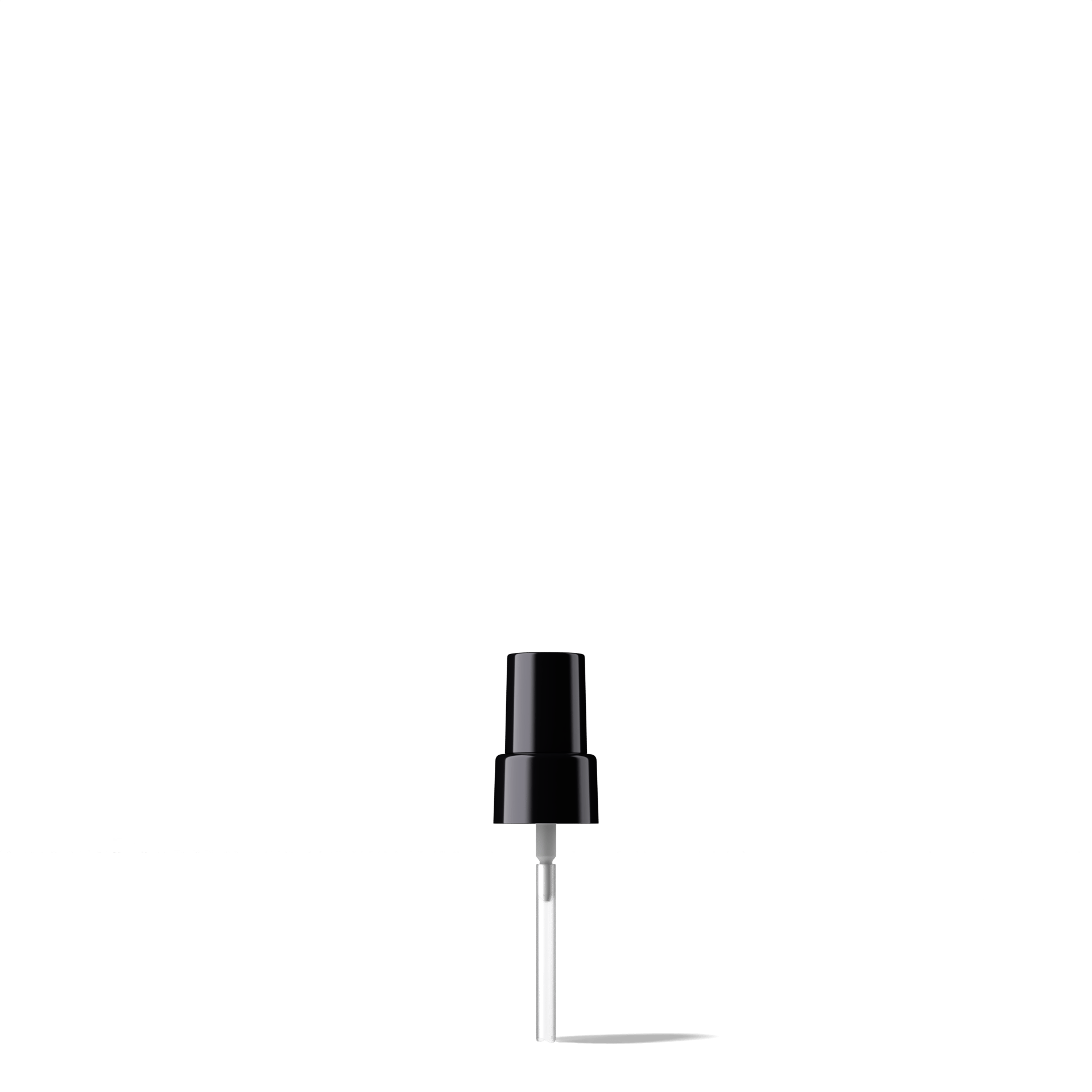Neva Pump cap, 20/410, PP, black, dose 0.19 ml, black overcap (Alhena 50)