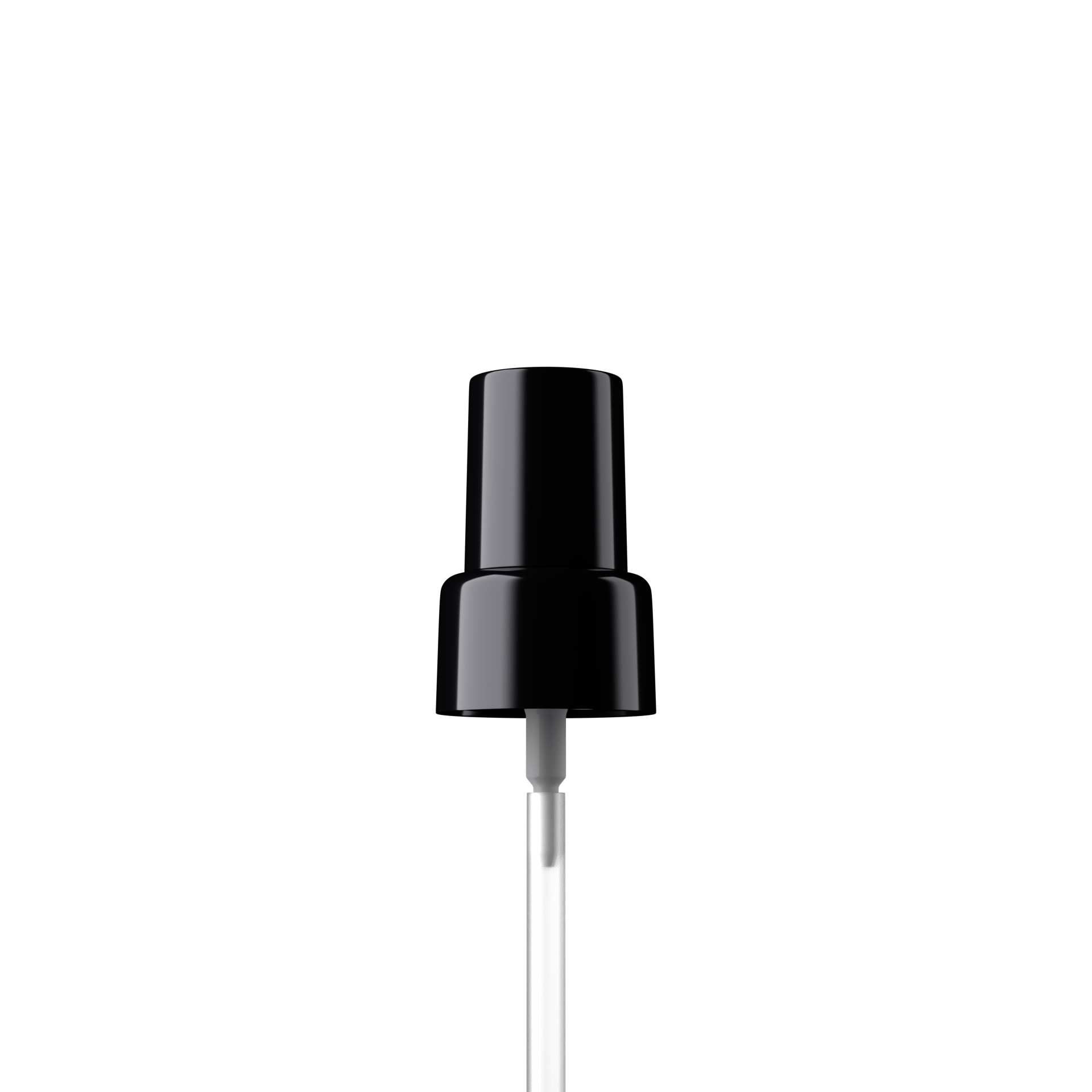 Neva Pump cap, 22/410, PP black, dose 0.19 ml, black overcap (Mira 50)