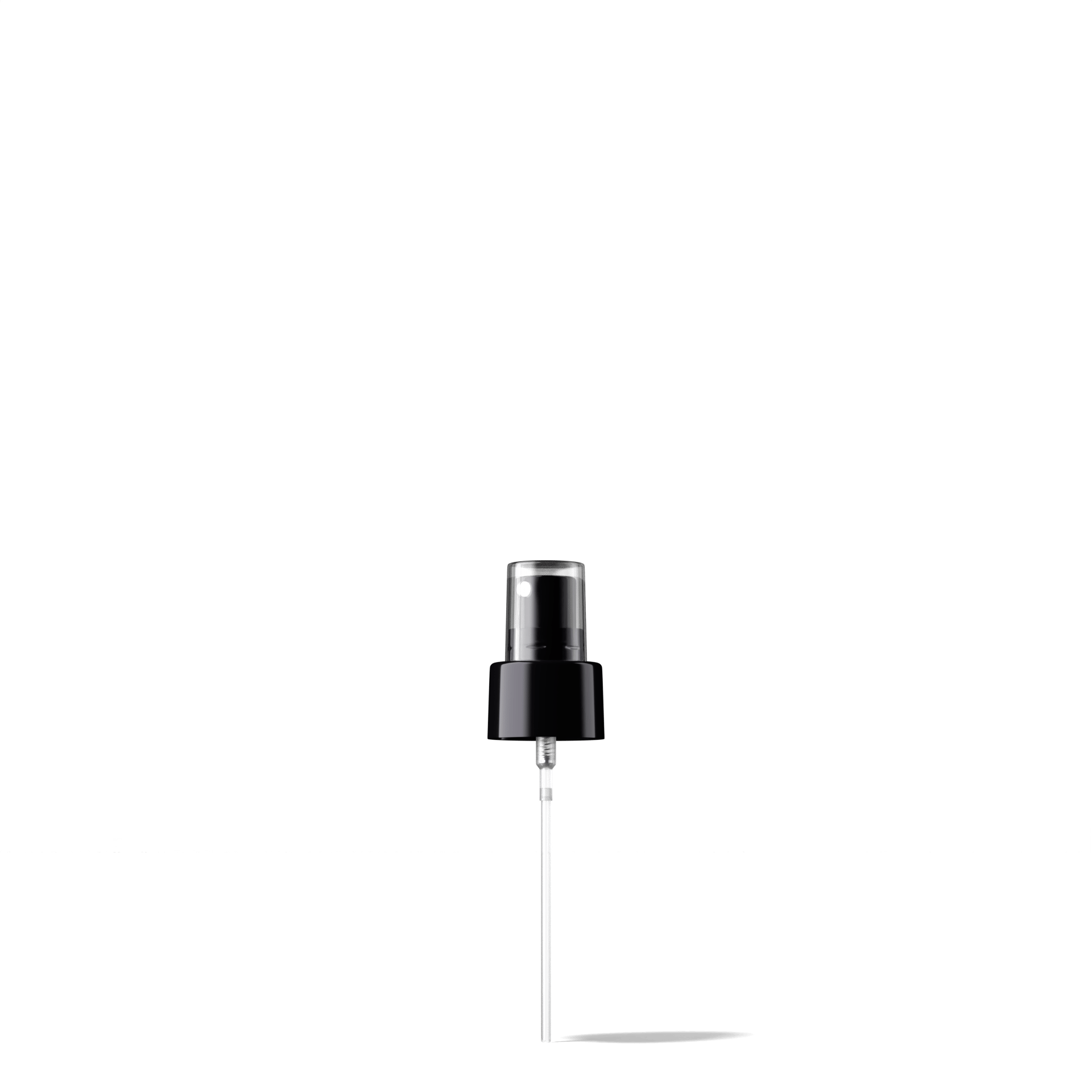 Garda Spray cap, 24/410, PP, black, dose 0.19 ml, transparant overcap (Virgo 50)