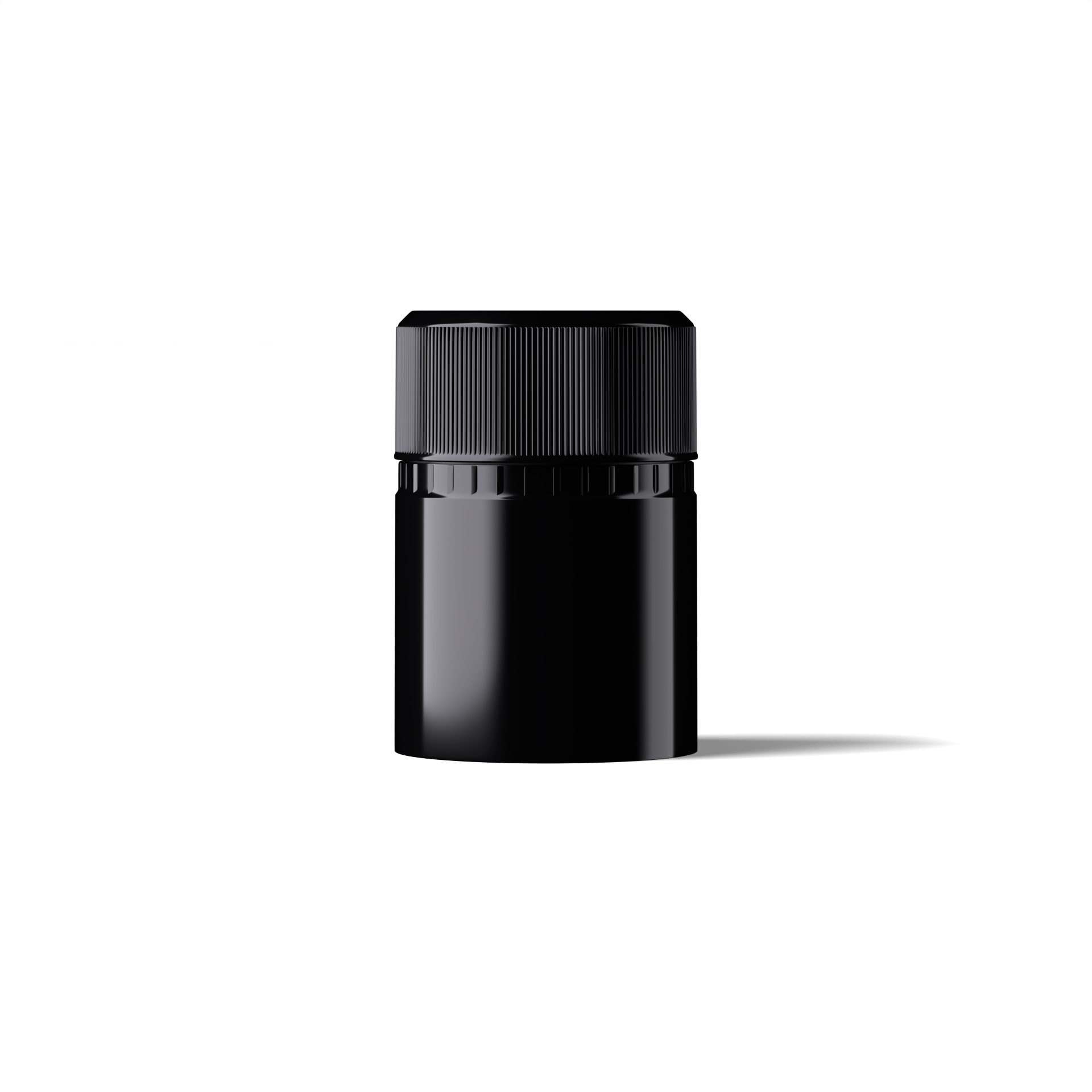 Logan Pourer cap, CPR, TE, PP/PS, black, pourer, non-refill, for spirits (Pollux)