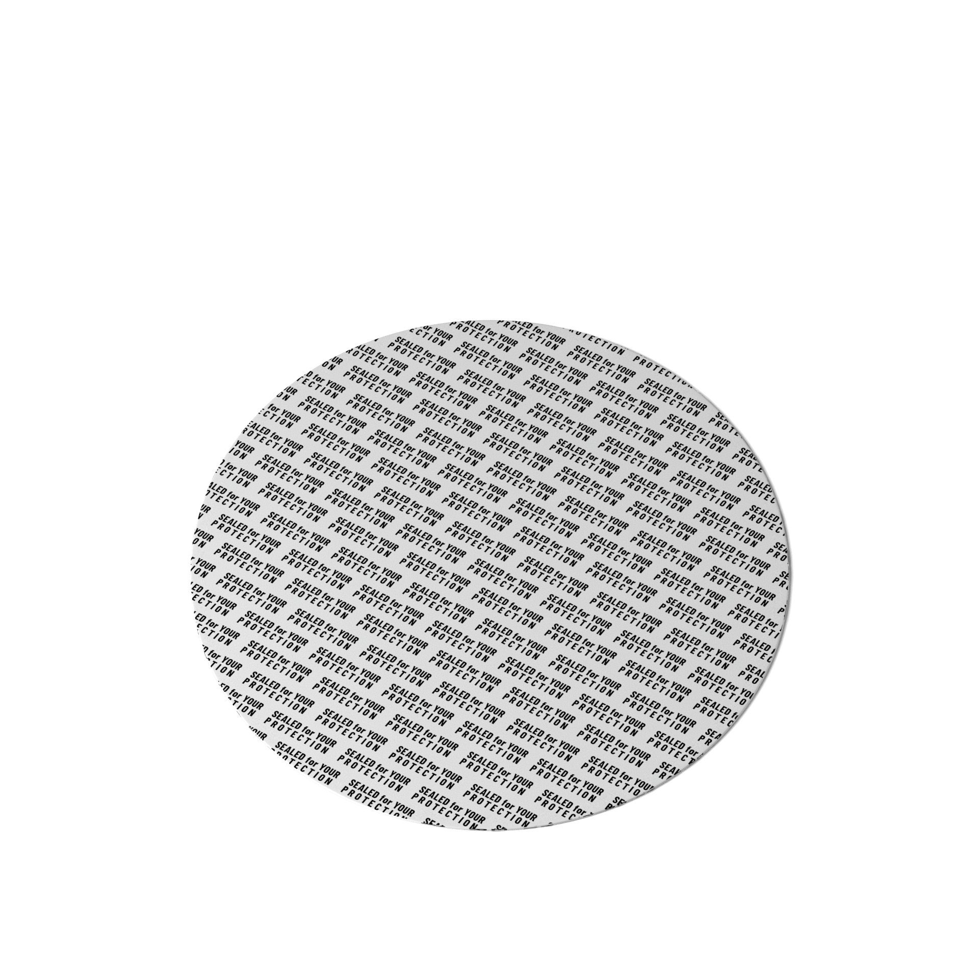 Ozark Seal, Pressure sensitive, 72 mm, white, black text (Sirius 100/Saturn 500), dry goods only